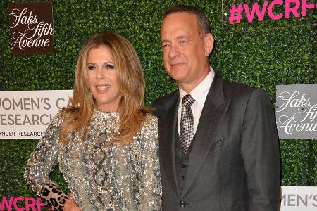 Rita Wilson und Tom Hanks bei einer Veranstaltung im vergangenen Jahr Rita Wilson und Tom Hanks bei einer Veranstaltung im vergangenen Jahr
