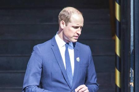 Prinz William bei seinem Besuch der Manchester Kathedrale Prinz William bei seinem Besuch der Manchester Kathedrale