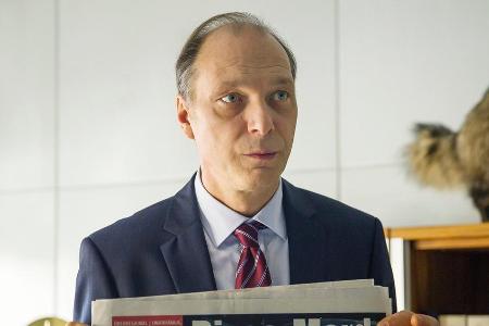 Martin Brambach als Kommissariatsleiter Peter Michael Schnabel Martin Brambach als Kommissariatsleiter Peter Michael Schnabel
