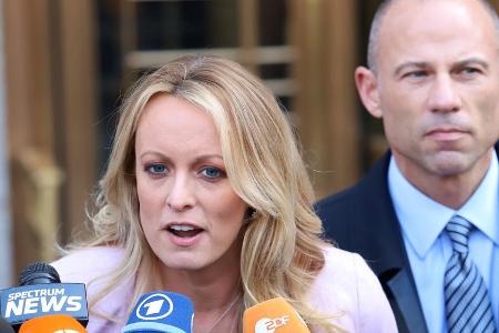 Stormy Daniels sorgte mit ihren Affären-Berichten mit Donald Trump für weltweites Aufsehen Stormy Daniels sorgte mit ihren Affären-Berichten mit Donald Trump für weltweites Aufsehen