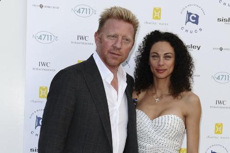 Boris Becker und seine Lilly auf einem Event in London Boris Becker und seine Lilly auf einem Event in London