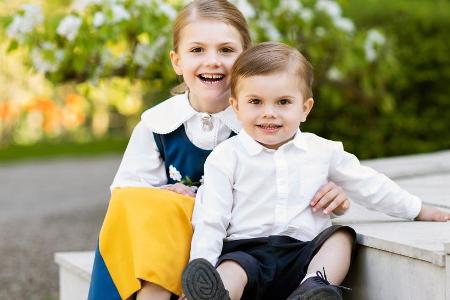 Ein neuer Schnappschuss von Estelle und Oscar Ein neuer Schnappschuss von Estelle und Oscar