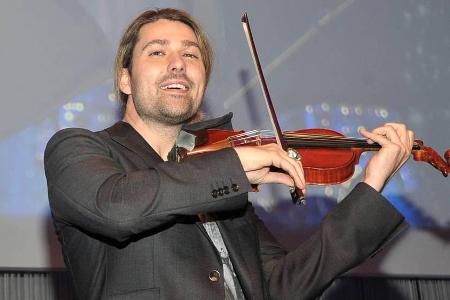 Star-Geiger David Garrett kehrt im Herbst auf die Bühne zurück Star-Geiger David Garrett kehrt im Herbst auf die Bühne zurück
