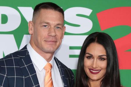 John Cena und Nikki Bella im November 2017 John Cena und Nikki Bella im November 2017