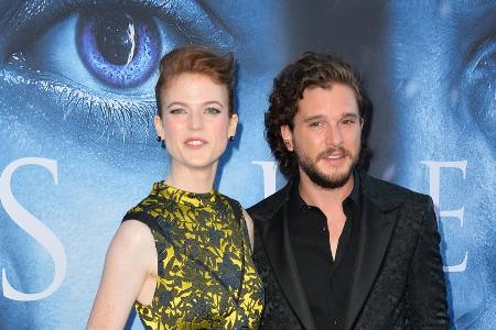 Kit Harington und Rose Leslie lernten sich am Set von Kit Harington und Rose Leslie lernten sich am Set von