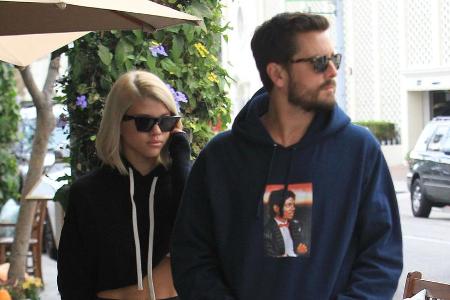 Sofia Richie und Scott Disick zusammen in Los Angeles Sofia Richie und Scott Disick zusammen in Los Angeles