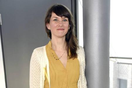Schauspielerin Kathrin von Steinburg glaubt an die WM-Titelverteidigung Schauspielerin Kathrin von Steinburg glaubt an die WM-Titelverteidigung