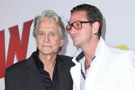 Michael Douglas mit seinem Sohn Cameron bei der Premiere von Michael Douglas mit seinem Sohn Cameron bei der Premiere von