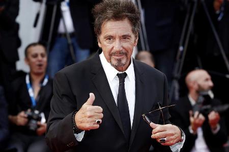 Al Pacino bei einem Auftritt in Venedig Al Pacino bei einem Auftritt in Venedig