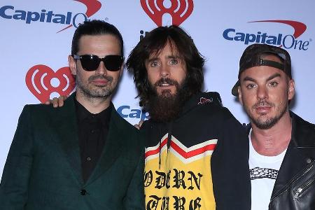 30 Seconds to Mars (v.l.): Tomo Milicevic, Jared Leto und Shannon Leto 30 Seconds to Mars (v.l.): Tomo Milicevic, Jared Leto und Shannon Leto