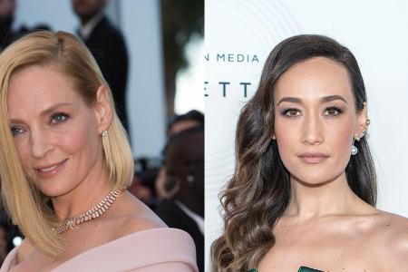 Uma Thurman (l.) und Maggie Q haben in Uma Thurman (l.) und Maggie Q haben in