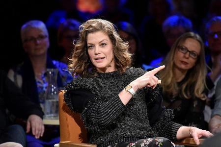 Marie Bäumer in der NDR-Talkshow Marie Bäumer in der NDR-Talkshow