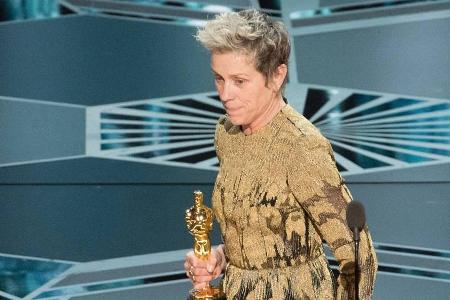 Frances McDormand und ihr Oscar sind wieder vereint Frances McDormand und ihr Oscar sind wieder vereint
