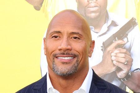 Dwayne Johnson lässt sich die gute Laune nicht verderben Dwayne Johnson lässt sich die gute Laune nicht verderben