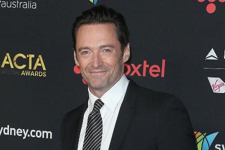 Schauspieler Hugh Jackman freut sich über den Empire Award Schauspieler Hugh Jackman freut sich über den Empire Award