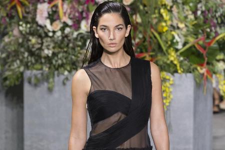 Lily Aldridge bei einem Auftritt auf der New York Fashion Week Lily Aldridge bei einem Auftritt auf der New York Fashion Week