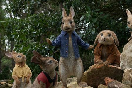 Peter Hase und seine Freunde im neuen Kinoabenteuer Peter Hase und seine Freunde im neuen Kinoabenteuer