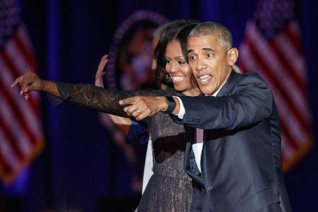 Show-Potenzial haben Michelle und Barack Obama auf jeden Fall Show-Potenzial haben Michelle und Barack Obama auf jeden Fall