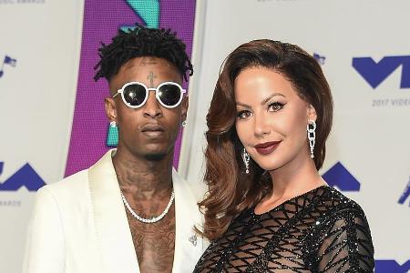 Amber Rose mit ihrem Ex-Freund 21 Savage bei den MTV Video Music Awards 2017 Amber Rose mit ihrem Ex-Freund 21 Savage bei den MTV Video Music Awards 2017