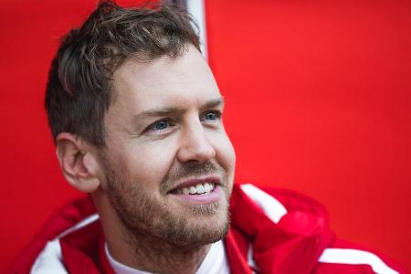 Sebastian Vettel kann sich über einen gelungenen Saison-Auftakt freuen Sebastian Vettel kann sich über einen gelungenen Saison-Auftakt freuen