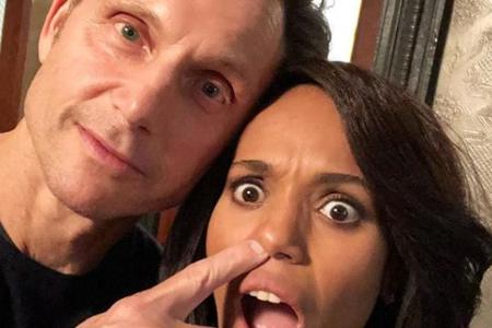 Kerry Washington muss sich von Tony Goldwyn einiges gefallen lassen Kerry Washington muss sich von Tony Goldwyn einiges gefallen lassen