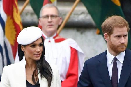 Harry und Meghan bei einem gemeinsamen Auftritt Harry und Meghan bei einem gemeinsamen Auftritt