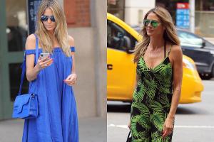 Monochrom-Look im Sommer: Heidi Klum zeigt, wie es geht
