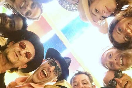 Das Urlaubs-Selfie der Hollywood-Größen Das Urlaubs-Selfie der Hollywood-Größen