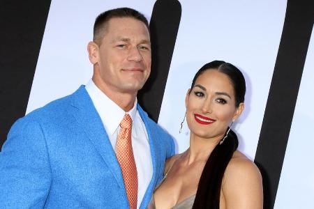 John Cena und Nikki Bella bei einem gemeinsamen Auftritt in Kalifornien John Cena und Nikki Bella bei einem gemeinsamen Auftritt in Kalifornien