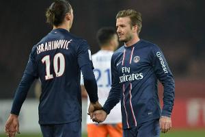 David Beckham und Zlatan Ibrahimovic: Lustige WM-Wette