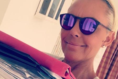 Hinter Natascha Ochsenknecht liegen vier Wochen Dreharbeiten Hinter Natascha Ochsenknecht liegen vier Wochen Dreharbeiten