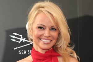 Pamela Anderson bei einer Gala in Beverly Hills