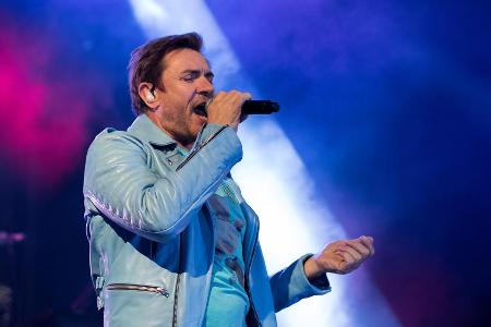 Simon Le Bon bei einem Auftritt im vergangenen Jahr Simon Le Bon bei einem Auftritt im vergangenen Jahr