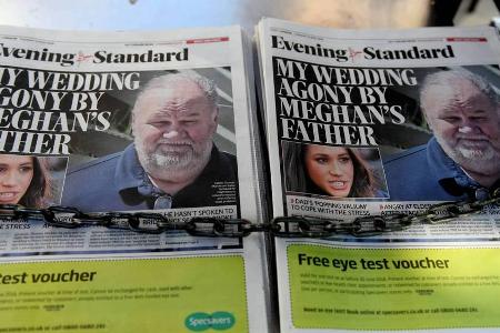 Sorgt mit seinen Interviews für viel Wirbel: Herzogin Meghans Vater Thomas Markle Sorgt mit seinen Interviews für viel Wirbel: Herzogin Meghans Vater Thomas Markle