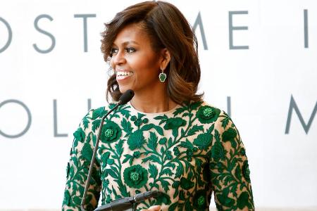 Michelle Obama bei einem ihrer Auftritte Michelle Obama bei einem ihrer Auftritte