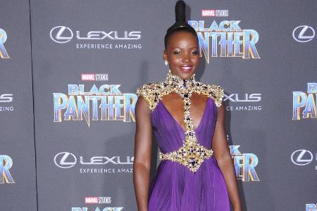 Lupita Nyong'o strahlte bei der Premiere von Lupita Nyong'o strahlte bei der Premiere von