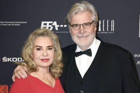 Brigitte Karner mit Ehemann Peter Simonischek bei der Verleihung des Europäischen Filmpreises im Dezember 2017 Brigitte Karner mit Ehemann Peter Simonischek bei der Verleihung des Europäischen Filmpreises im Dezember 2017
