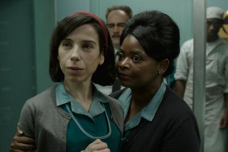 Sally Hawkins (Elisa, l.) und Octavia Spencer (Zelda) sind für ihre Performances in Sally Hawkins (Elisa, l.) und Octavia Spencer (Zelda) sind für ihre Performances in