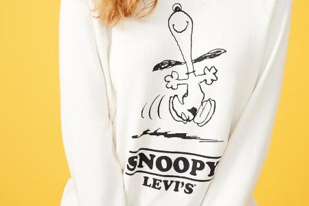 Levi's macht Snoopy auf Shirts und Caps zum Mode-Star Levi's macht Snoopy auf Shirts und Caps zum Mode-Star