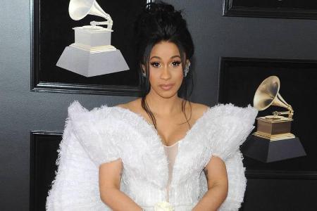 Cardi B auf dem roten Teppich der Cardi B auf dem roten Teppich der