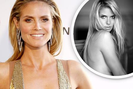 Zeigt gerne ein wenig mehr Haut: Heidi Klum Zeigt gerne ein wenig mehr Haut: Heidi Klum