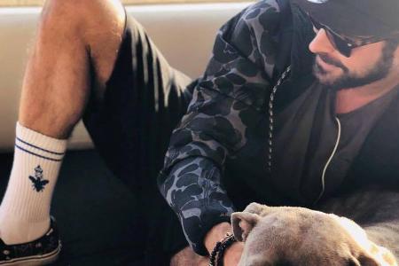 Schauspieler Zac Efron genießt die Zeit mit Hundedame Maca Schauspieler Zac Efron genießt die Zeit mit Hundedame Maca