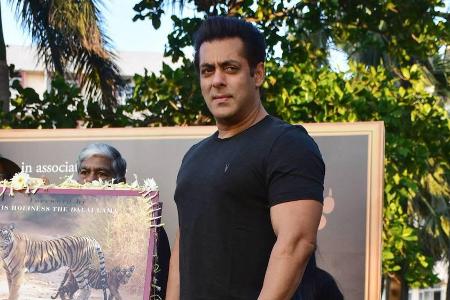 Schauspieler Salman Khan ist in Indien ein Mega-Star Schauspieler Salman Khan ist in Indien ein Mega-Star