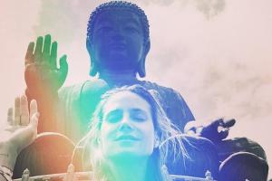 Heidi Klum: Nur mit den Kids - und so entspannt wie Buddha