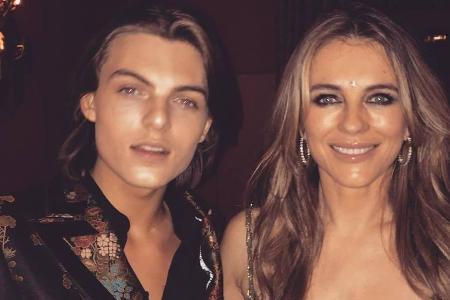 Elizabeth Hurley und Sohn Damian feiern seinen 16. Geburtstag Elizabeth Hurley und Sohn Damian feiern seinen 16. Geburtstag