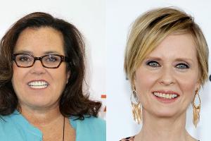 Rosie O'Donnell unterstützt Cynthia Nixon