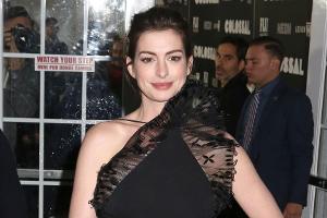 Anne Hathaway bei einem Auftritt in New York City