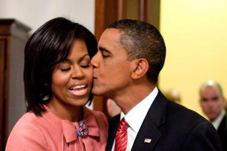 Michelle und Barack Obama heirateten bereits im Oktober 1992 Michelle und Barack Obama heirateten bereits im Oktober 1992