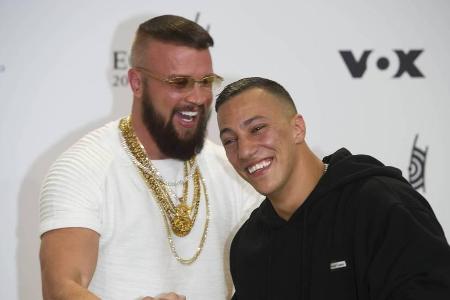 Bei der Echo-Verleihung hatten Kollegah (l.) und Farid Bang noch gut lachen Bei der Echo-Verleihung hatten Kollegah (l.) und Farid Bang noch gut lachen