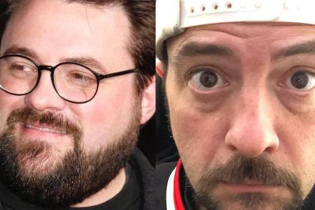 Kevin Smith vor zehn Jahren (links) und heute Kevin Smith vor zehn Jahren (links) und heute